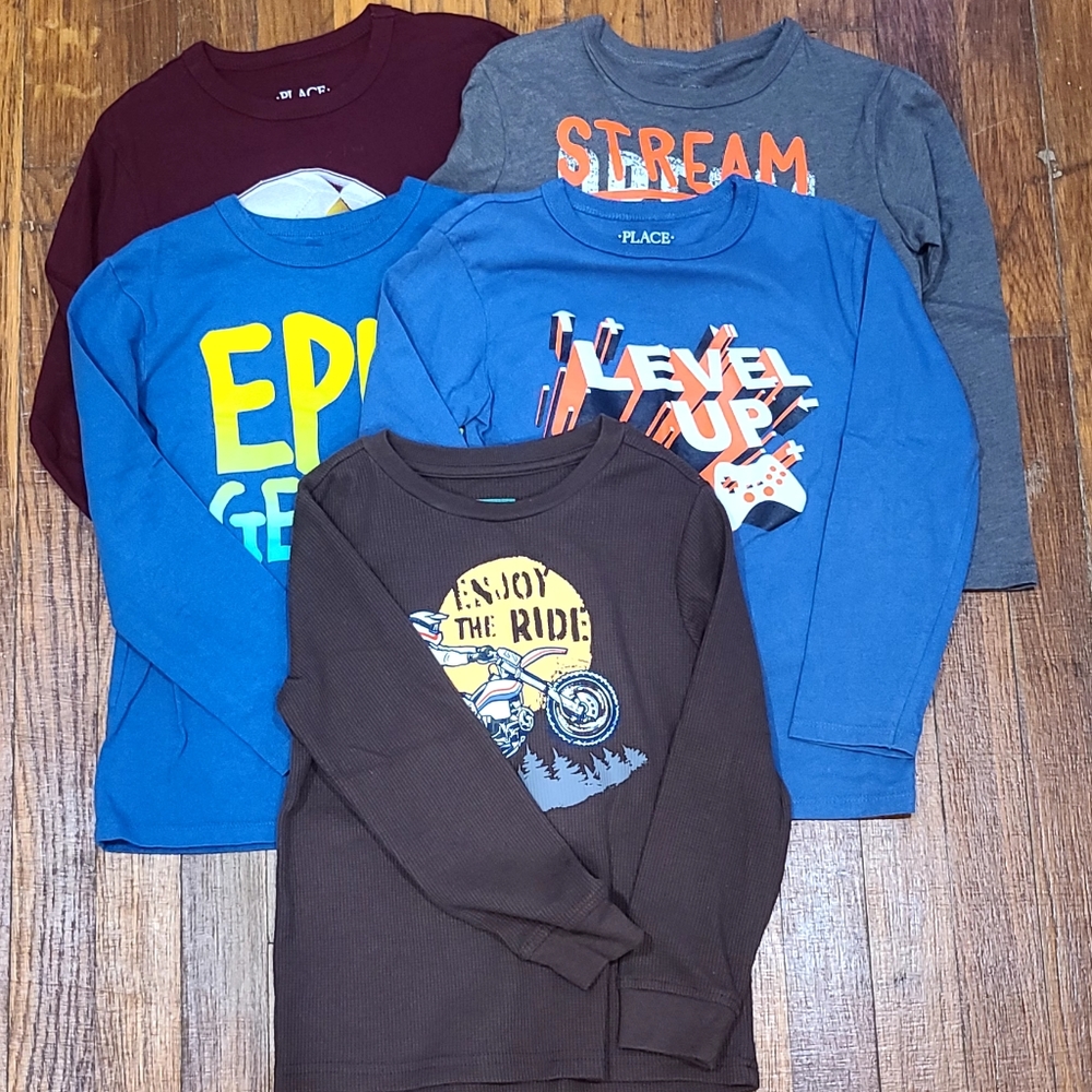 Boy long sleeve tees